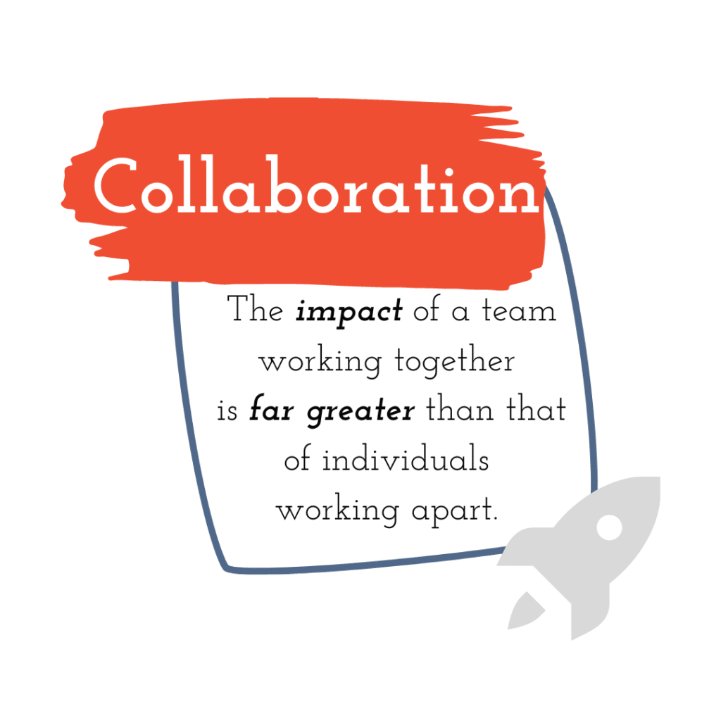 Collaboration is a key value of TMB.